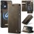 CaseMe Samsung Galaxy A52 2-in-1 Magnetic Wallet Case with RFID Blocking Coffee