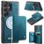 CaseMe Samsung Galaxy S26 Ultra Detachable Magnetic Wallet Case with RFID Blocking & Wireless Charging - Blue