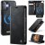 CaseMe iPhone 16 Plus 2-in-1 Magnetic Wallet Case – Wireless Charging & RFID Blocking Black