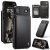 CaseMe iPhone Air RFID Blocking Card Holder Case with Kickstand Black