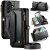 CaseMe Samsung Galaxy A37 Wallet RFID Blocking Crossbody Phone Case Black