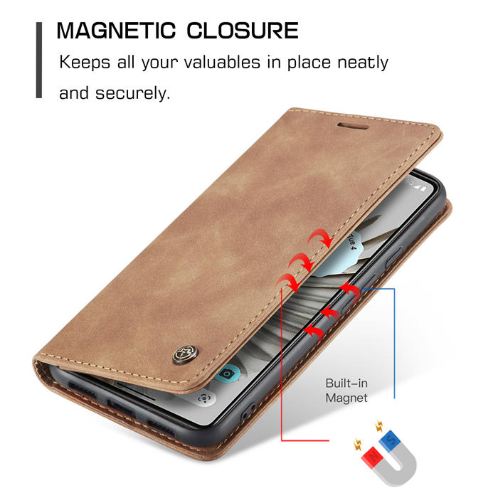 CaseMe Google Pixel 7 Pro Wallet Kickstand Magnetic Flip Case