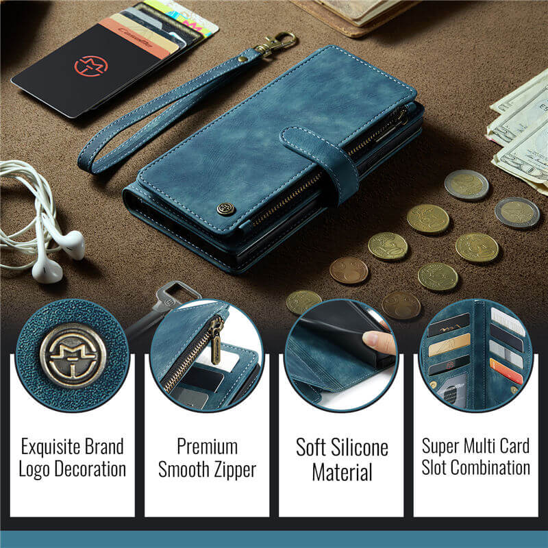 CaseMe Google Pixel 9A Wallet Case with Wrist Strap