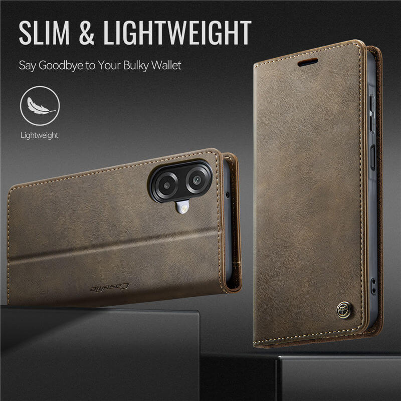 CaseMe Samsung Galaxy A07 4G/A06 4G/5G Magnetic Wallet Case with RFID Blocking