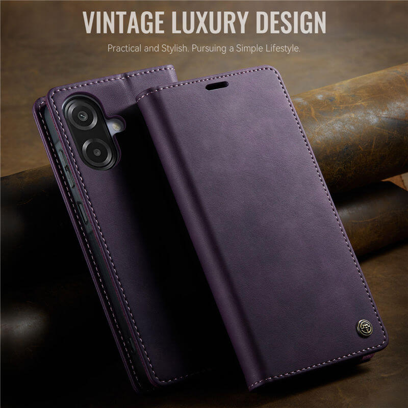 CaseMe Samsung Galaxy A07 4G/A06 4G/5G Magnetic Wallet Case with RFID Blocking