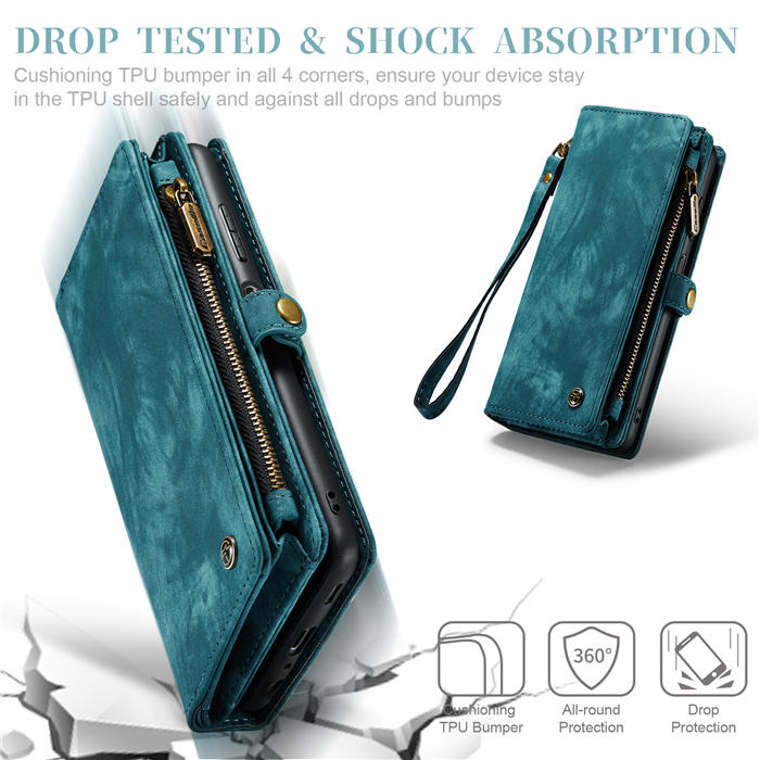 CaseMe Samsung Galaxy A12 5G Wallet Case with Wrist Strap