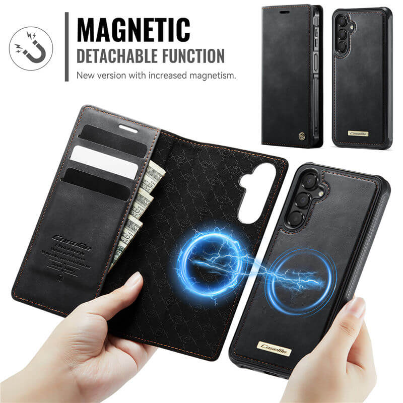 CaseMe Samsung Galaxy A15 2-in-1 Magnetic Wallet Case