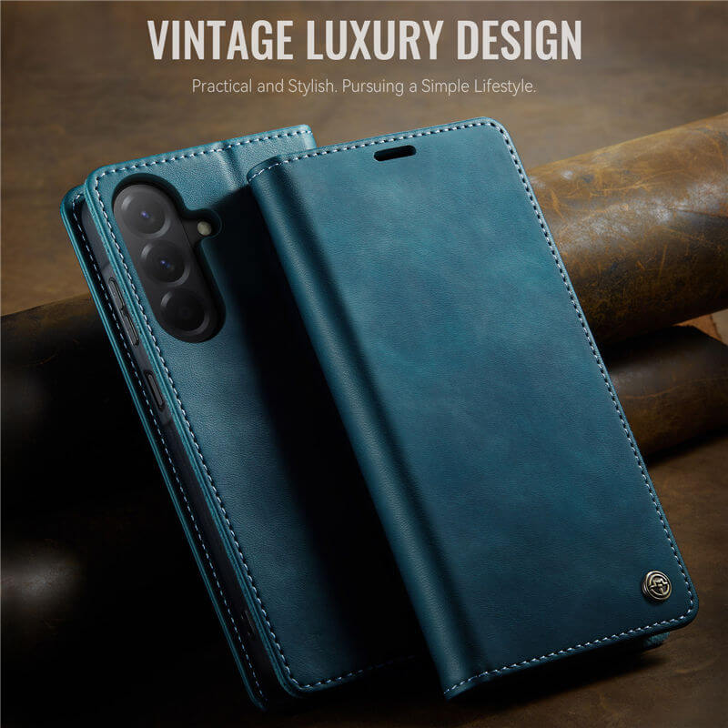 CaseMe Samsung Galaxy A17 Magnetic Wallet Case with RFID Blocking