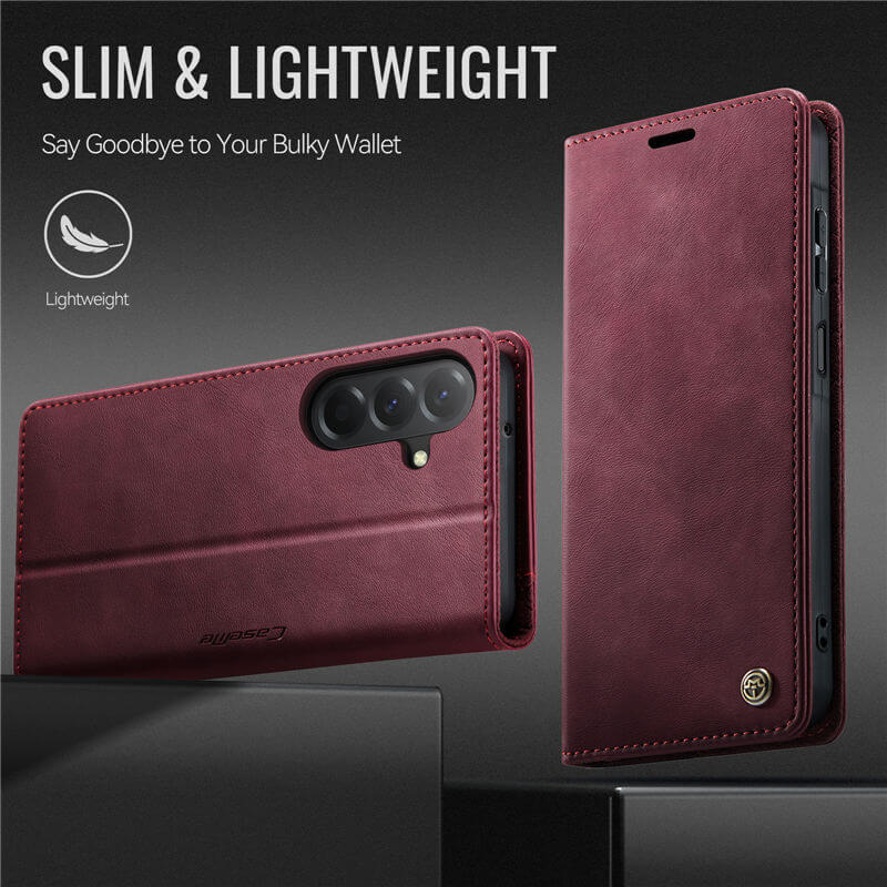 CaseMe Samsung Galaxy A17 Magnetic Wallet Case with RFID Blocking