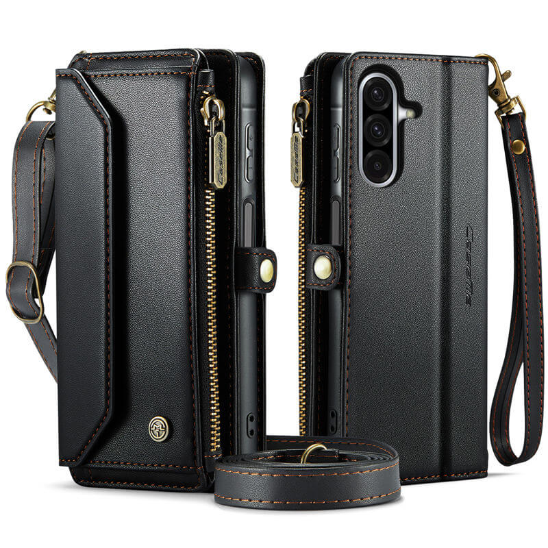 CaseMe Samsung Galaxy A17 Wallet RFID Blocking Crossbody Phone Case