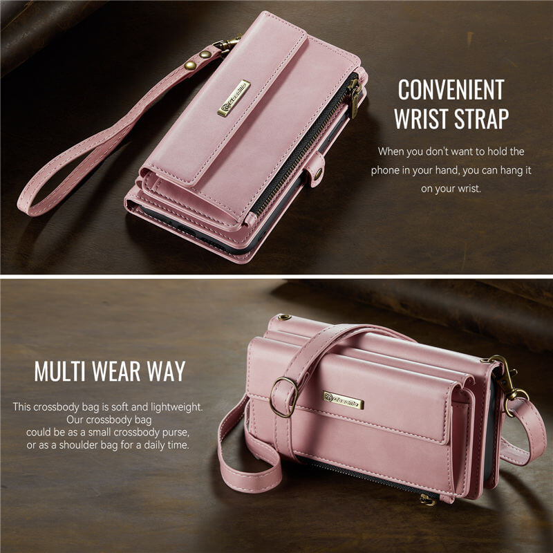 CaseMe Samsung Galaxy A17 Crossbody Wallet Case