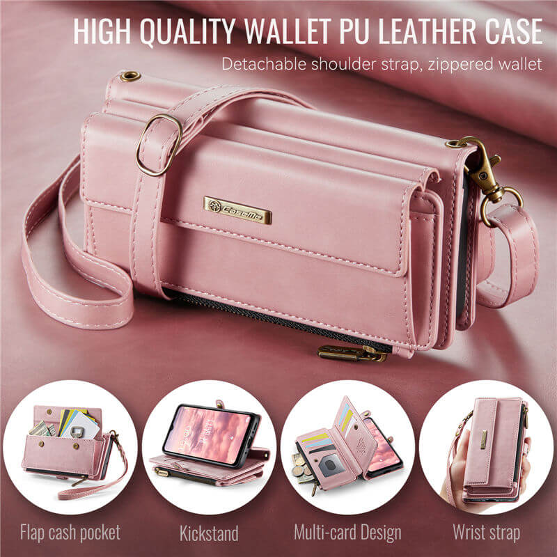 CaseMe Samsung Galaxy A17 Crossbody Wallet Case