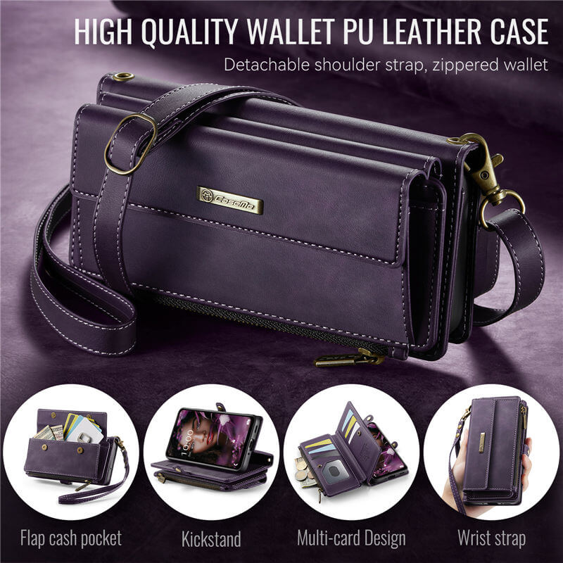 CaseMe Samsung Galaxy A17 Crossbody Wallet Case