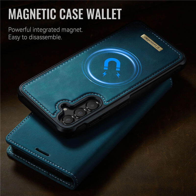 CaseMe Samsung Galaxy A55 2-in-1 Magnetic Wallet Case