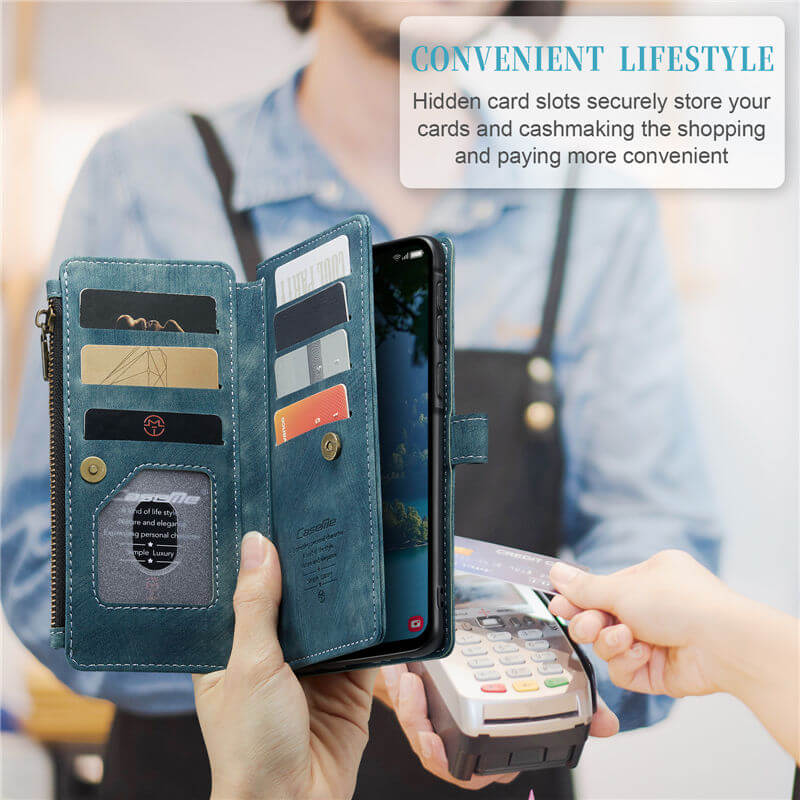 CaseMe Samsung Galaxy A36 5G Wallet Case with Wrist Strap