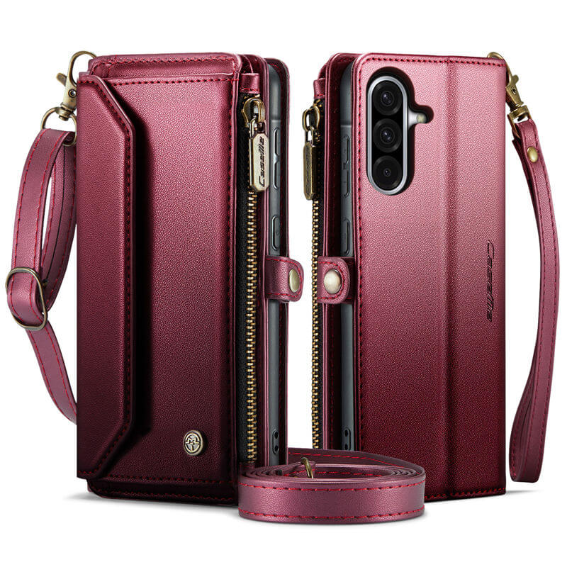 CaseMe Samsung Galaxy A56 5G Wallet RFID Blocking Crossbody Phone Case