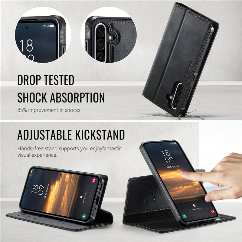 CaseMe Samsung Galaxy A56 5G 2-in-1 Magnetic Wallet Case