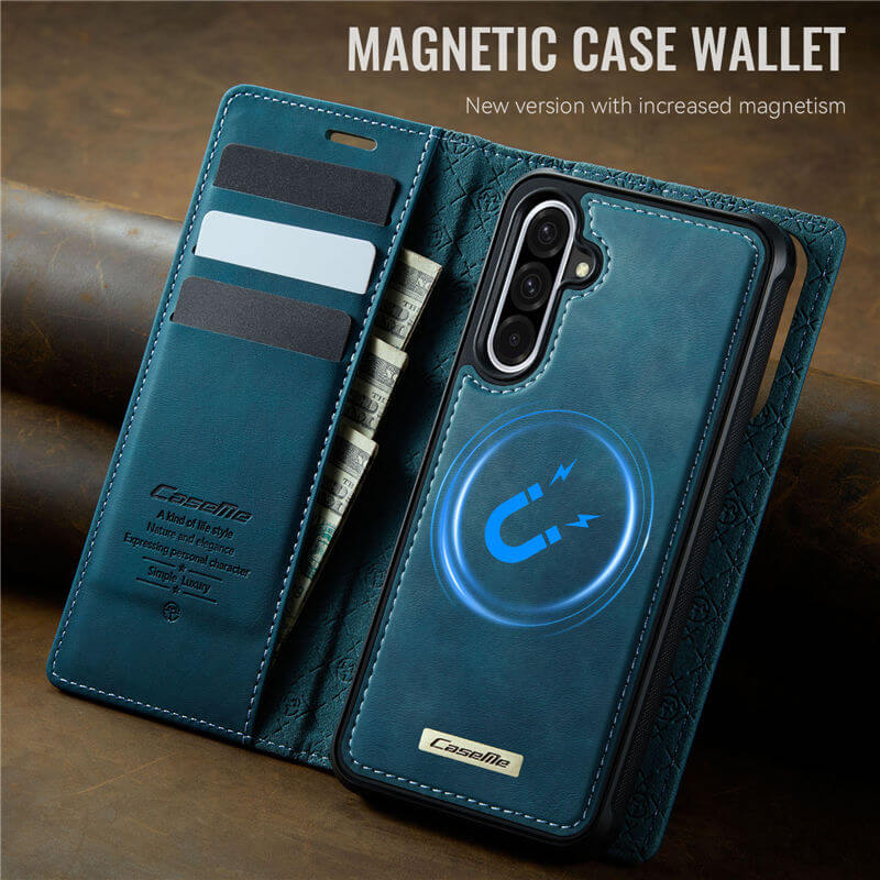 CaseMe Samsung Galaxy A56 5G 2-in-1 Magnetic Wallet Case