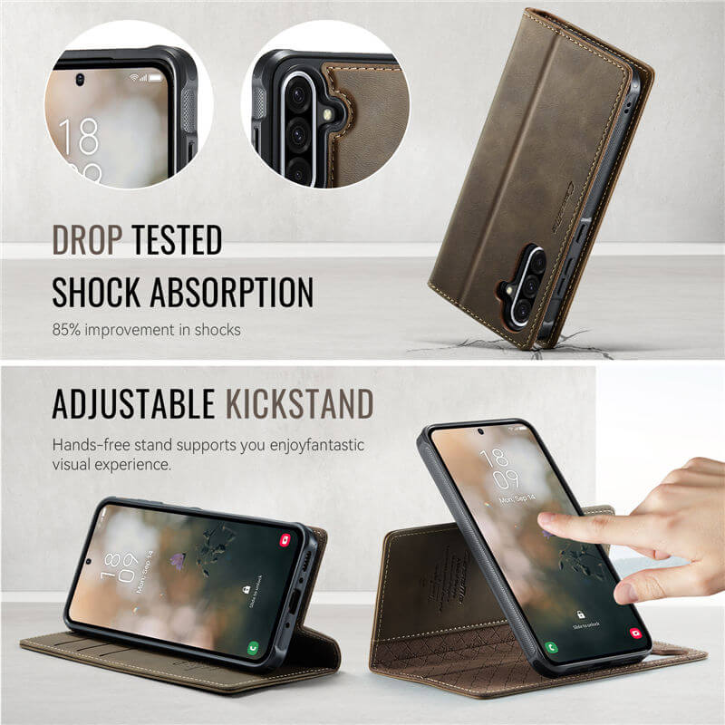 CaseMe Samsung Galaxy A36 5G 2-in-1 Magnetic Wallet Case