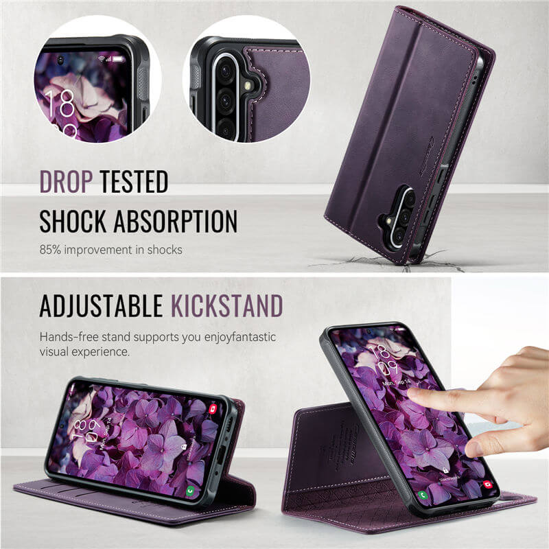 CaseMe Samsung Galaxy A56 5G 2-in-1 Magnetic Wallet Case