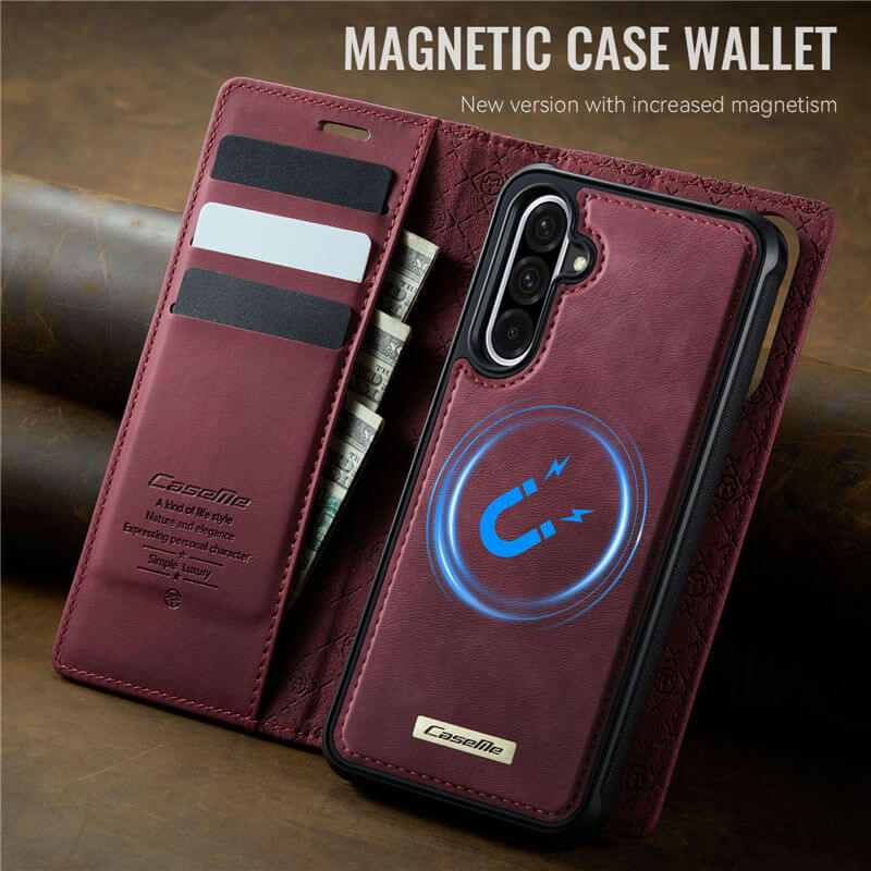 CaseMe Samsung Galaxy A36 5G 2-in-1 Magnetic Wallet Case