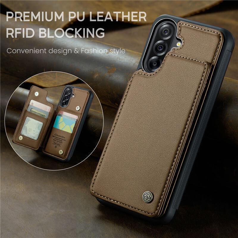 CaseMe Samsung Galaxy A36 5G RFID Blocking Card Holder Case