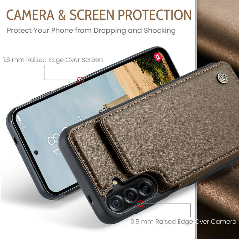 CaseMe Samsung Galaxy A36 5G RFID Blocking Card Holder Case