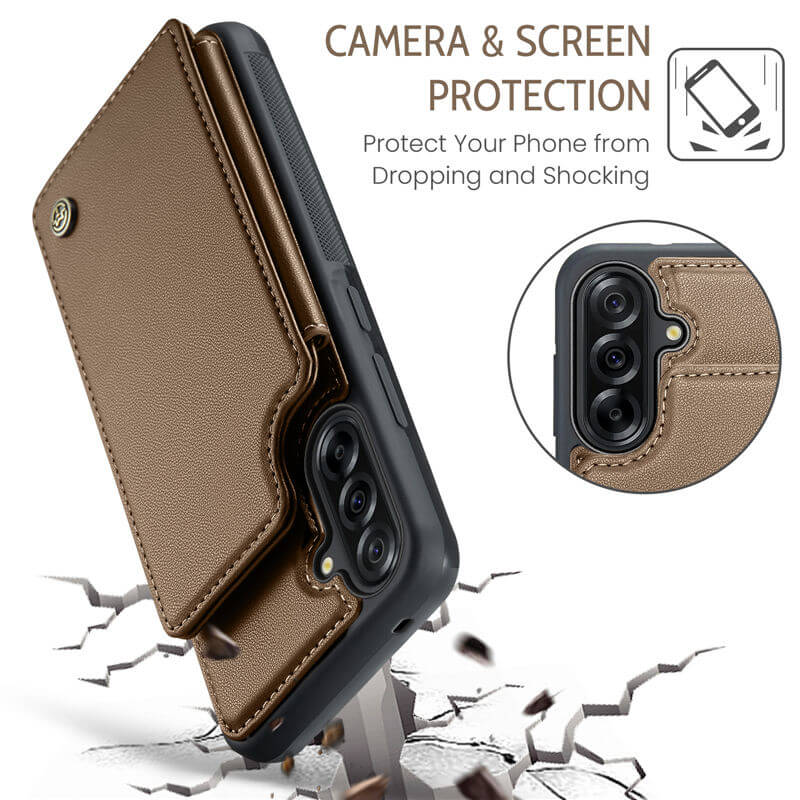 CaseMe Samsung Galaxy A36 5G RFID Blocking Card Holder Case