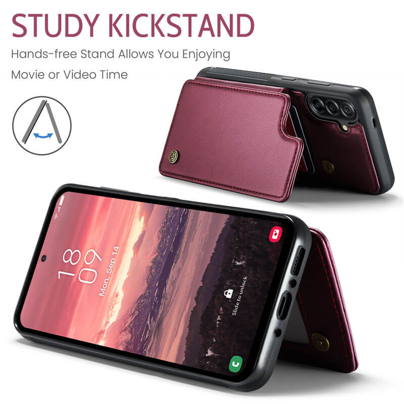 CaseMe Samsung Galaxy A36 5G RFID Blocking Card Holder Case