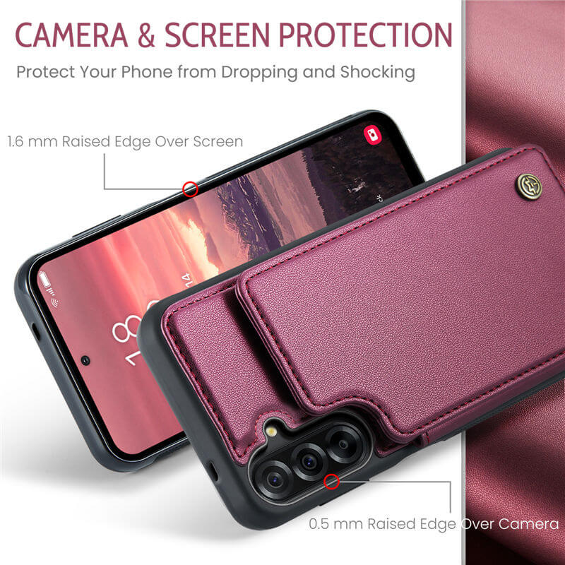 CaseMe Samsung Galaxy A36 5G RFID Blocking Card Holder Case