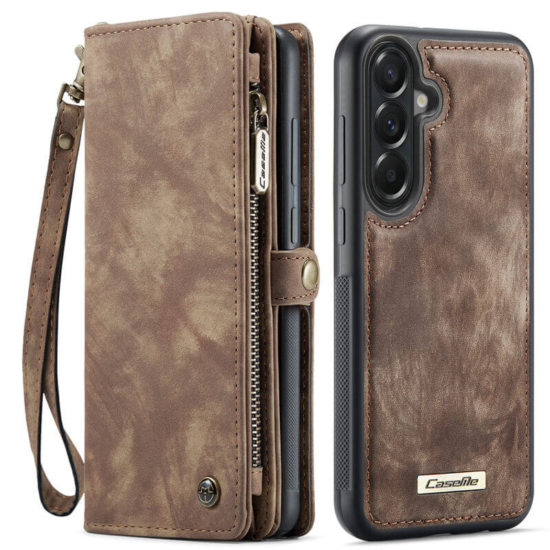 CaseMe Samsung Galaxy A37 2-in-1 Magnetic Wallet Case with Wrist Strap
