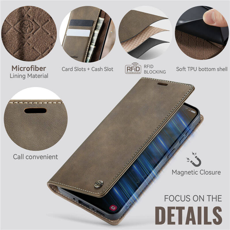 CaseMe Samsung Galaxy A37 Magnetic Wallet Case