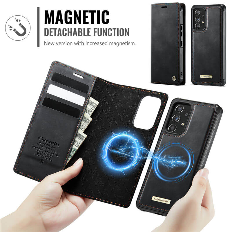 CaseMe Samsung Galaxy A53 5G 2-in-1 Magnetic Wallet Case