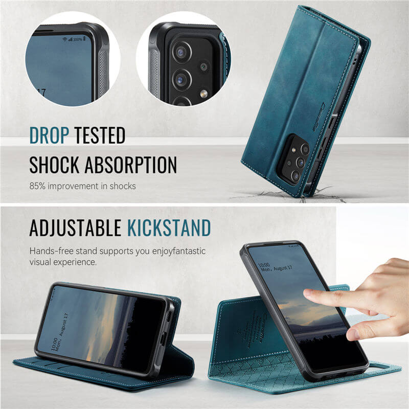 CaseMe Samsung Galaxy A53 5G 2-in-1 Magnetic Wallet Case