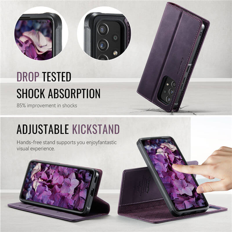 CaseMe Samsung Galaxy A53 5G 2-in-1 Magnetic Wallet Case