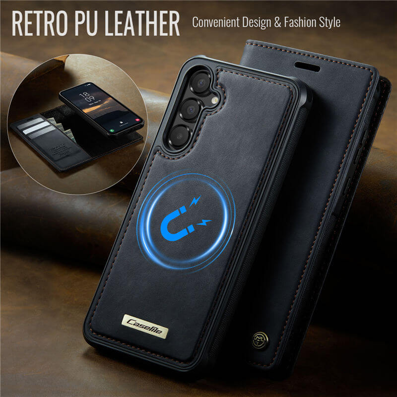 CaseMe Samsung Galaxy A54 5G 2-in-1 Magnetic Wallet Case
