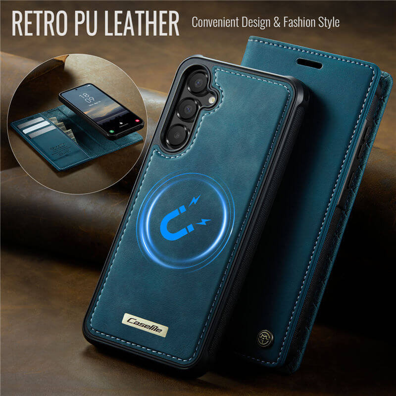 CaseMe Samsung Galaxy A54 5G 2-in-1 Magnetic Wallet Case
