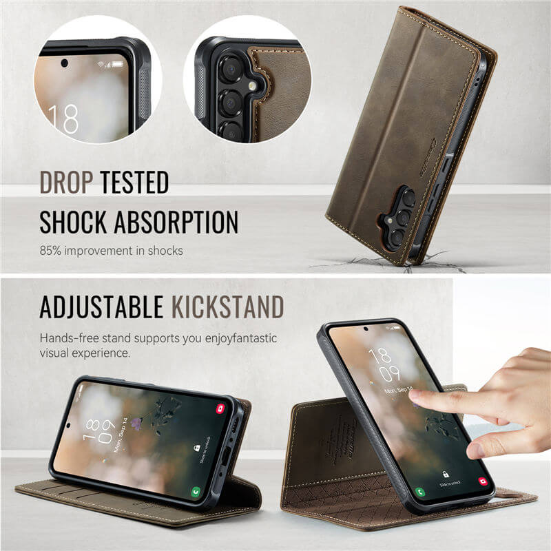 CaseMe Samsung Galaxy A54 5G 2-in-1 Magnetic Wallet Case