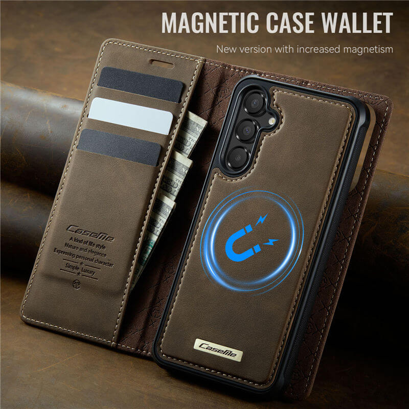 CaseMe Samsung Galaxy A54 5G 2-in-1 Magnetic Wallet Case