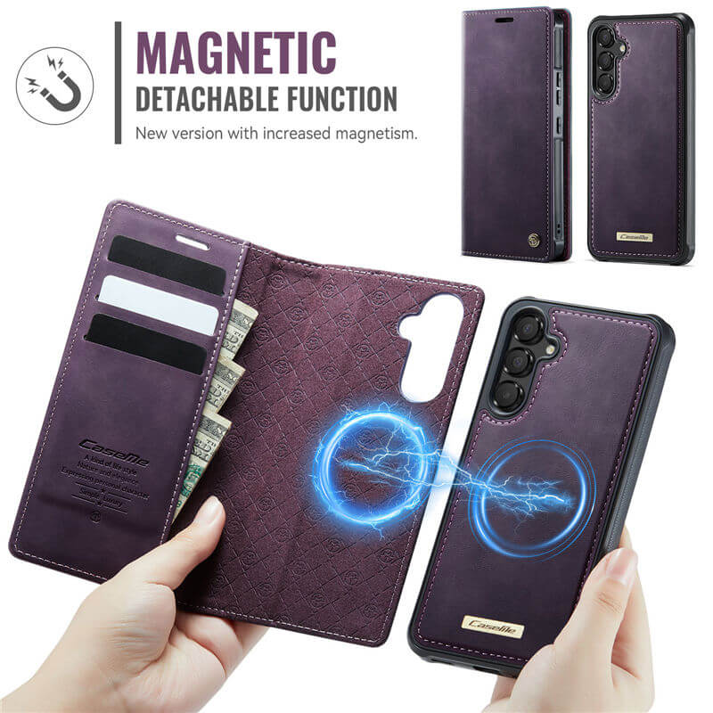 CaseMe Samsung Galaxy A54 5G 2-in-1 Magnetic Wallet Case