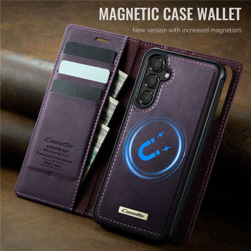 CaseMe Samsung Galaxy A54 5G 2-in-1 Magnetic Wallet Case