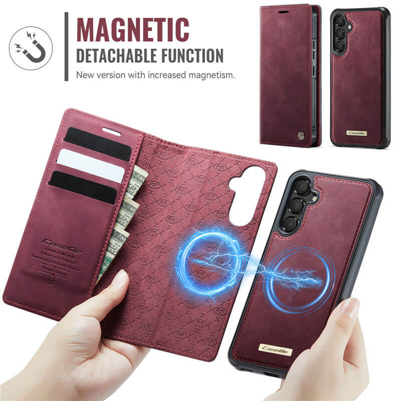 CaseMe Samsung Galaxy A54 5G 2-in-1 Magnetic Wallet Case