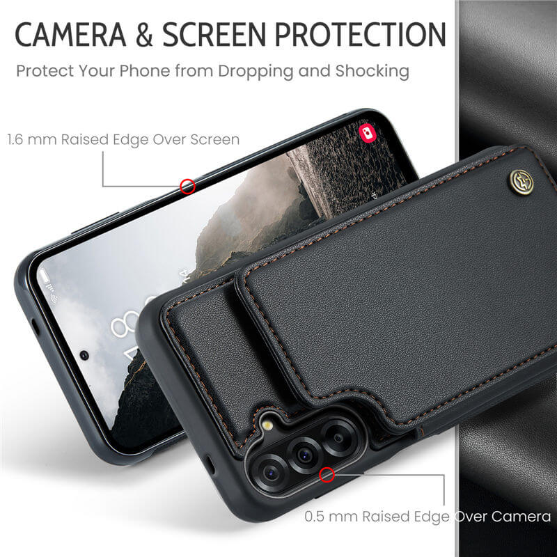 CaseMe Samsung Galaxy A56 5G RFID Blocking Card Holder Case