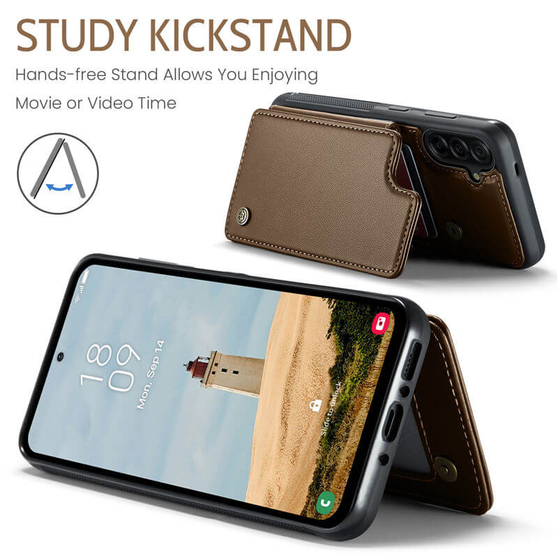 CaseMe Samsung Galaxy A56 5G RFID Blocking Card Holder Case