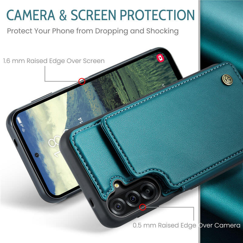 CaseMe Samsung Galaxy A56 5G RFID Blocking Card Holder Case