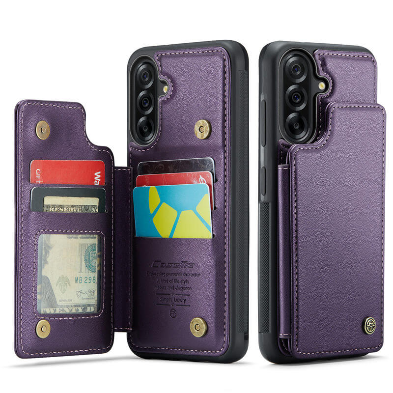 CaseMe Samsung Galaxy A56 5G RFID Blocking Card Holder Case