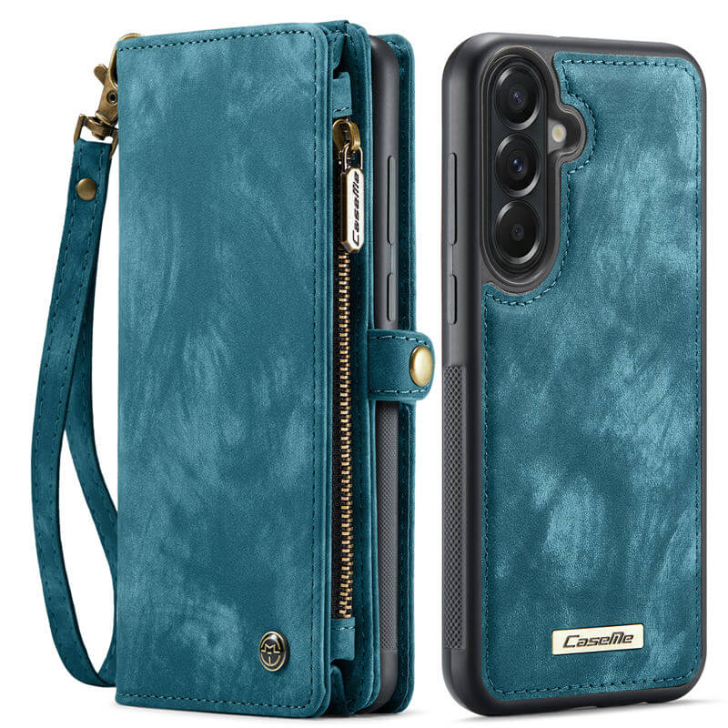 CaseMe Samsung Galaxy A57 2-in-1 Magnetic Wallet Case with Wrist Strap