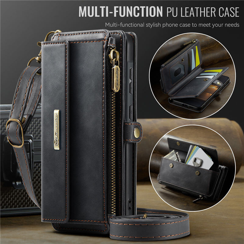 CaseMe Samsung Galaxy A57 Crossbody Wallet Case
