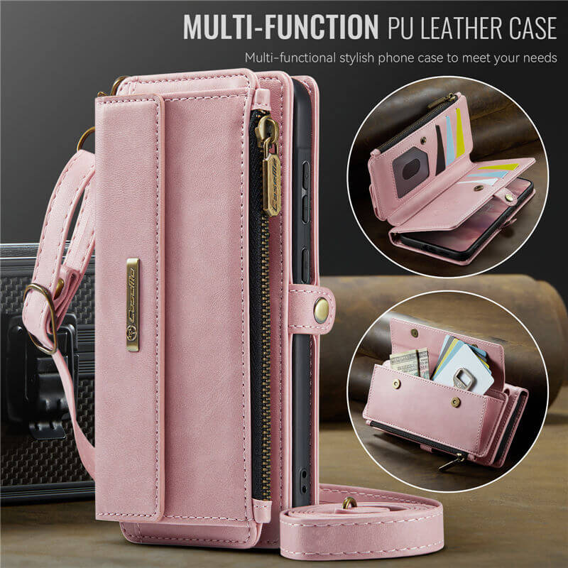 CaseMe Samsung Galaxy A57 Crossbody Wallet Case