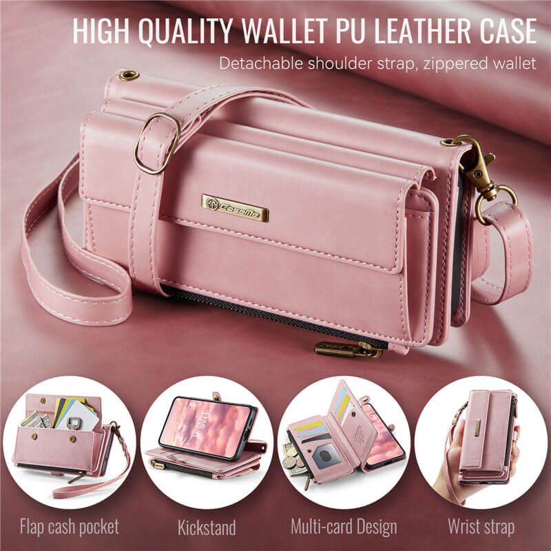 CaseMe Samsung Galaxy A57 Crossbody Wallet Case